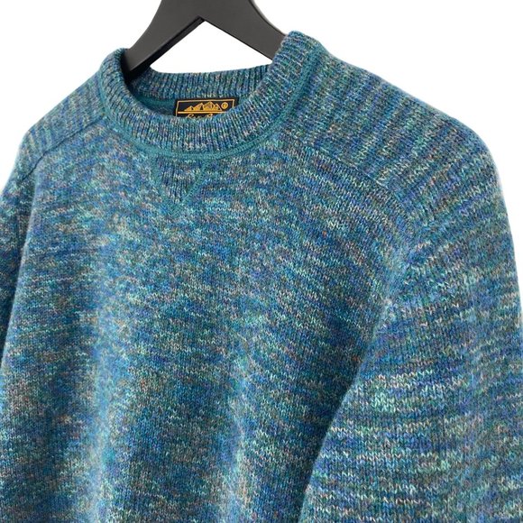 VTG EDDIE BAUER 100% Shetland Wool Sweater - Picture 6 of 16